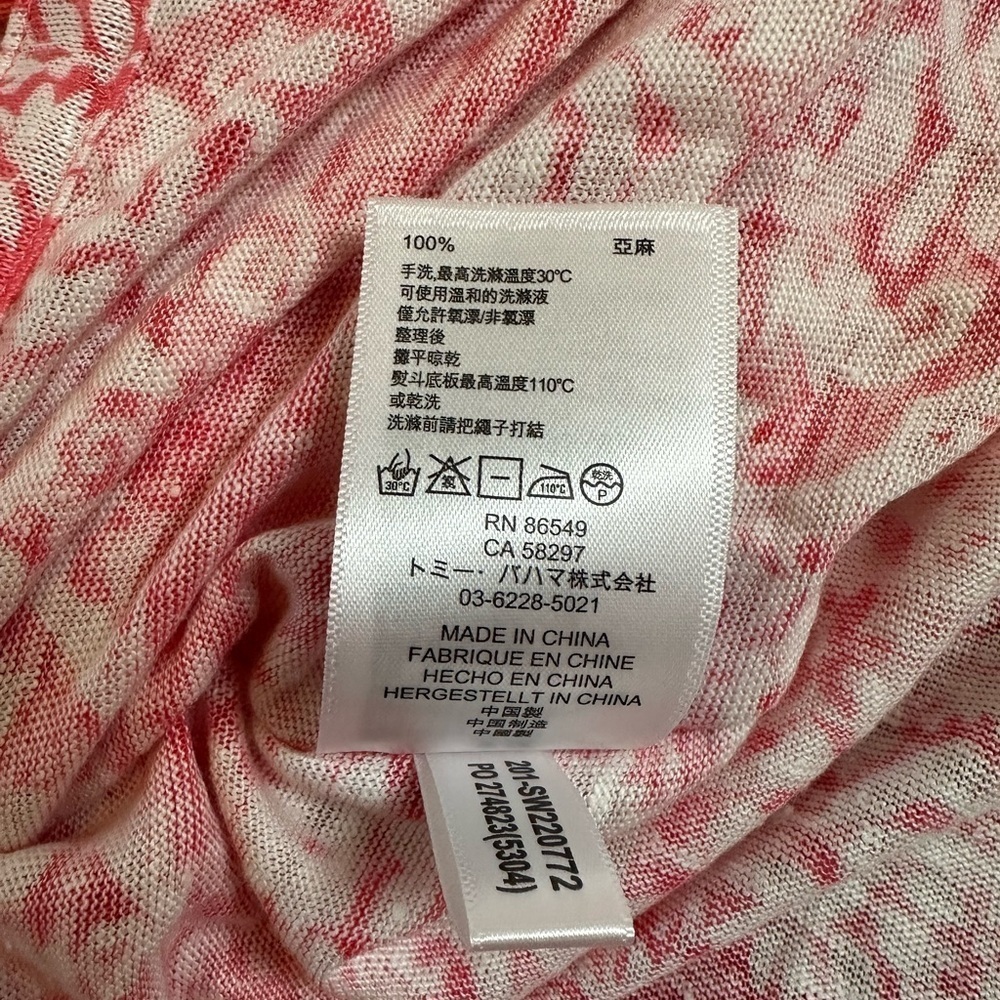 NWT Tommy Bahama Paisley Palace Linnea Poncho, Tutti Frutti - Picture 13 of 14